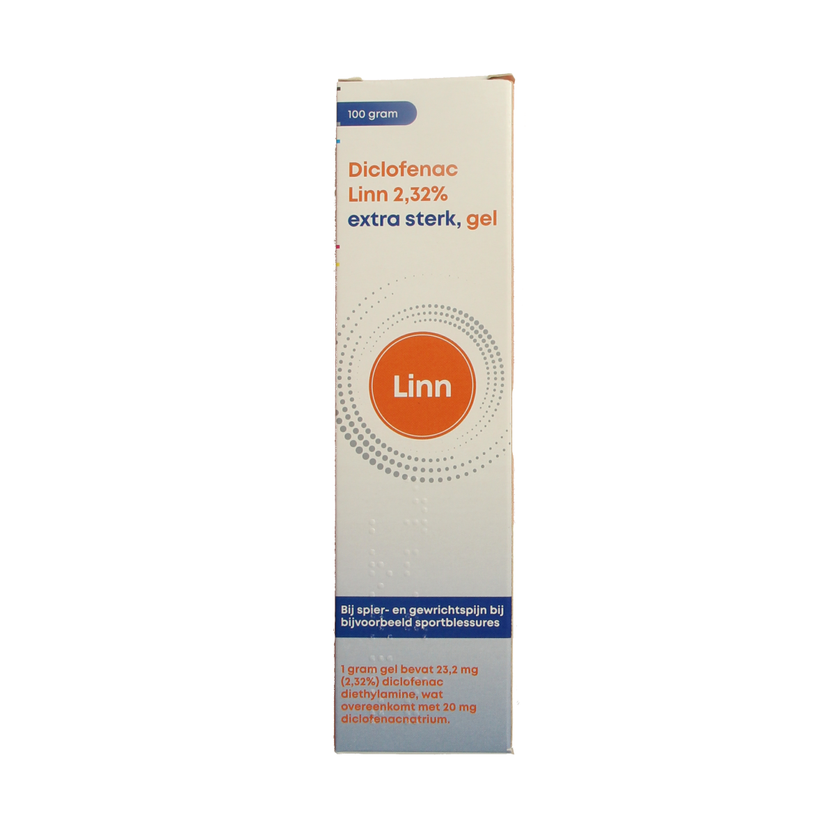 Linn Diclofenac gel 2,32% extra sterk 100.00 Gram