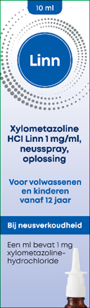 Linn Neusspray xylometazoline 1mg 10 Milliliter