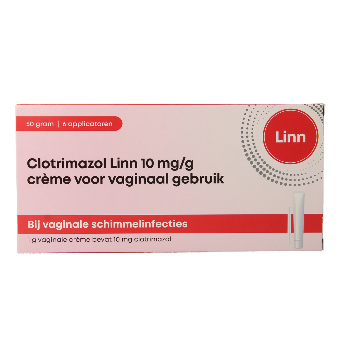 Linn Clotrimazol vaginale creme 50.00 Gram