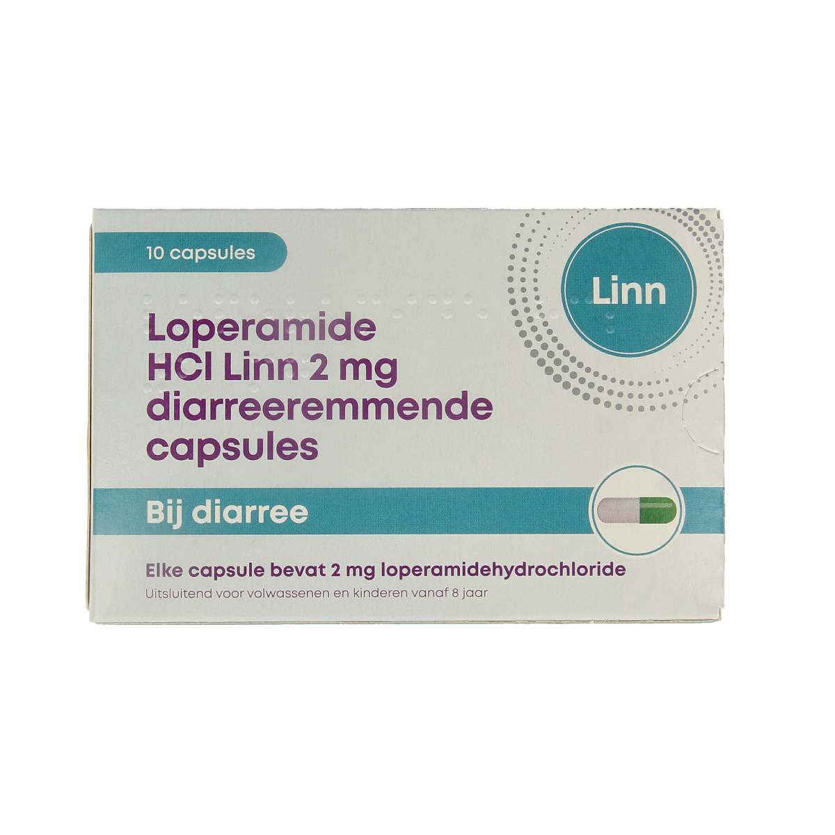 Linn Loperamide 2mg 10.00 Capsules