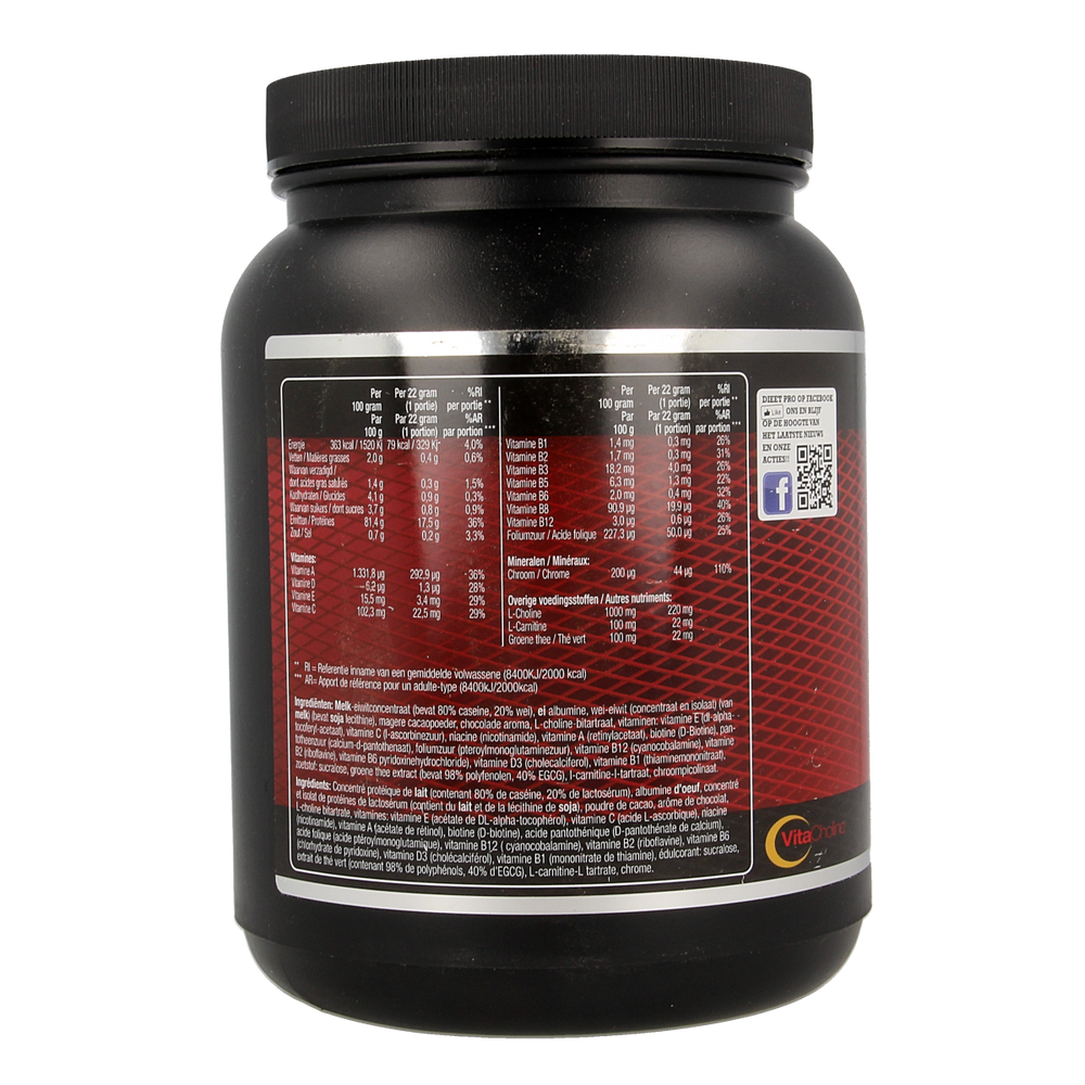 Dieet Pro Chocolade  500.00 Gram