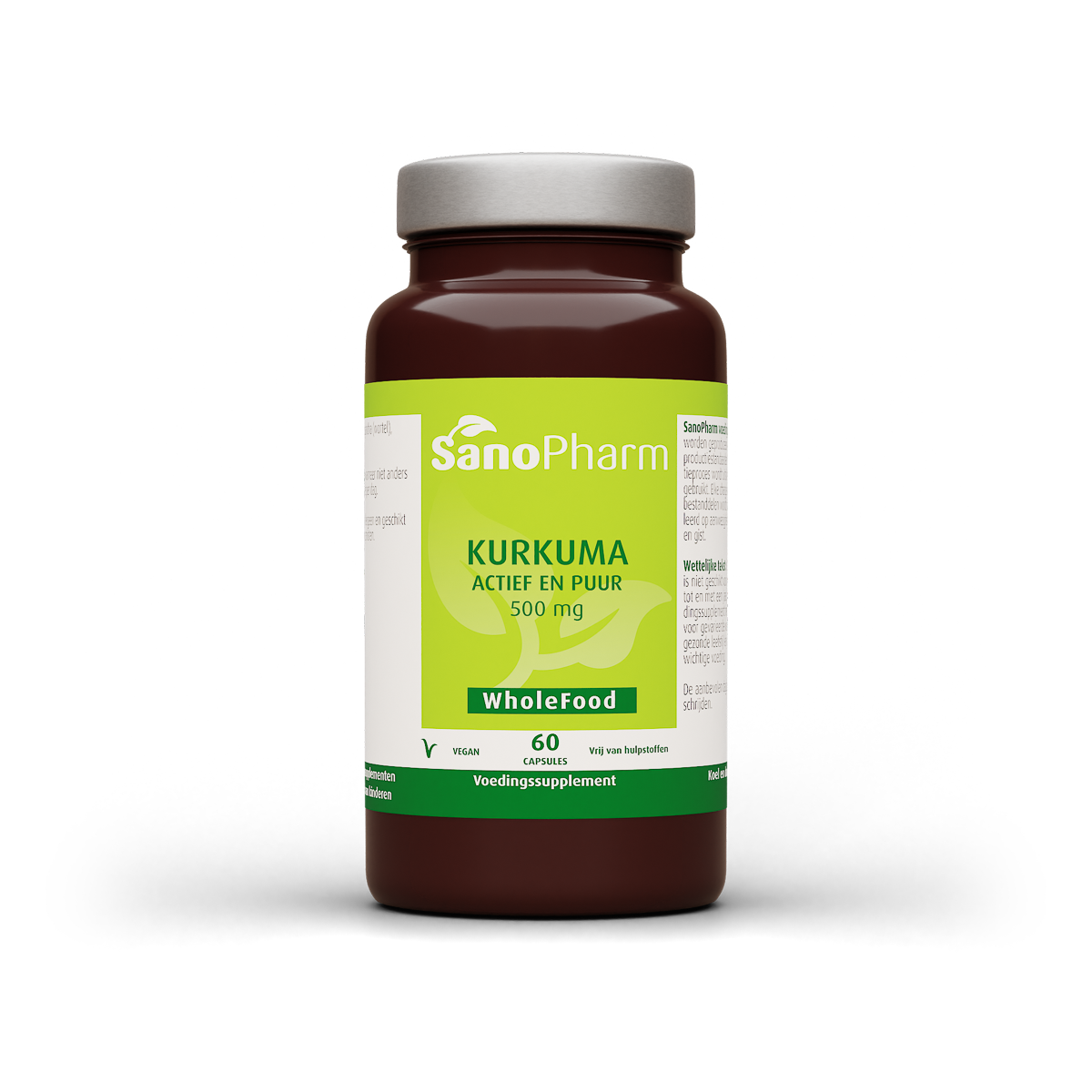 SanoPharm Kurkuma wholefood 60 Capsules