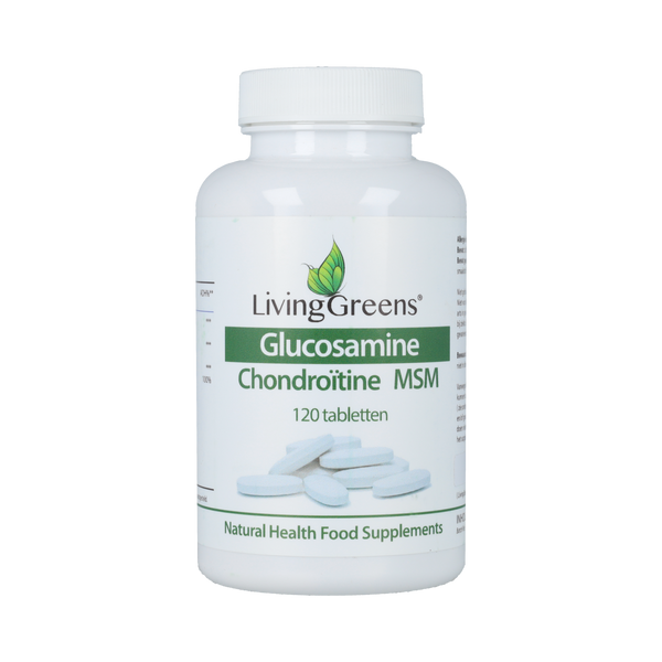 Livinggreens Glucosamine chondroitine MSM 120.00 Tabletten