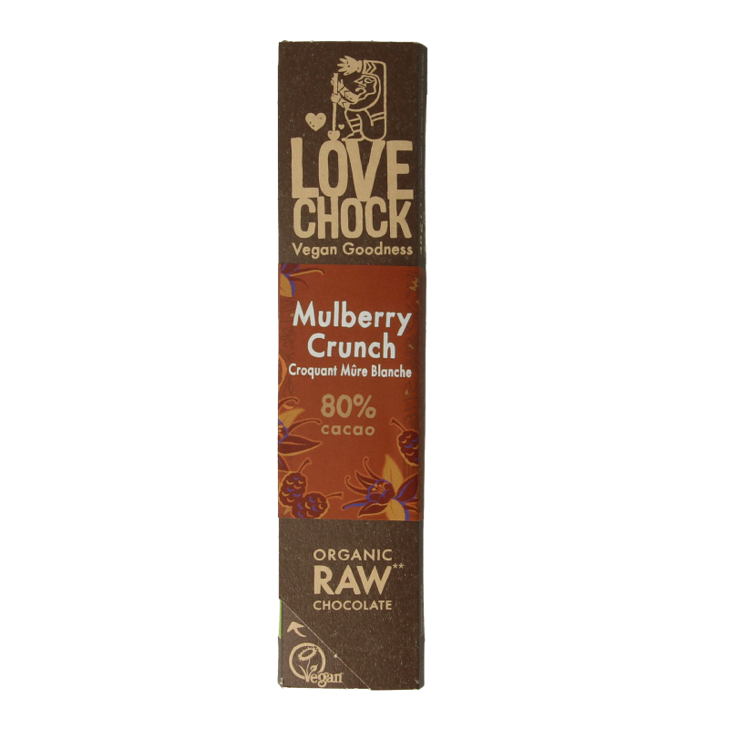 Lovechock Mulberry crunch bio 40 Gram