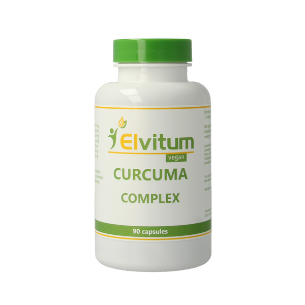 Elvitum  Curcuma complex 90.00 Vegetarische capsules