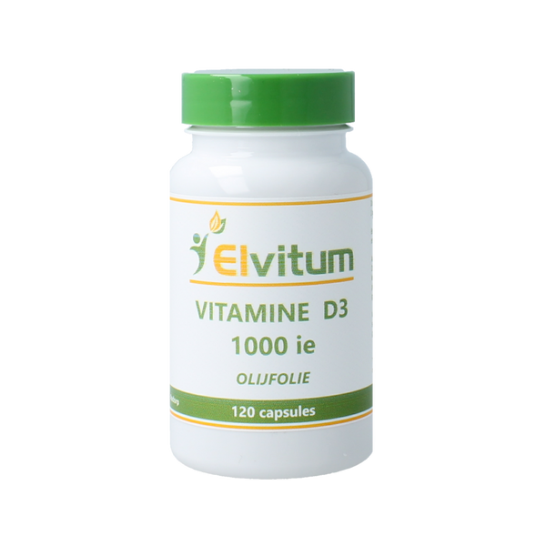 Elvitum  Vitamine D3 1000IE/25mcg 120.00 Capsules