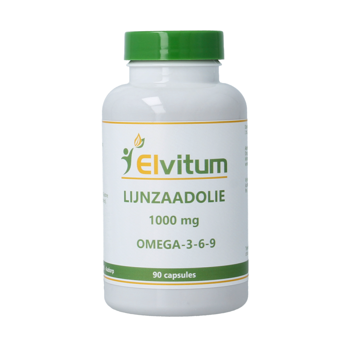 Elvitum  Lijnzaadolie omega 3-6-9 90.00 Capsules