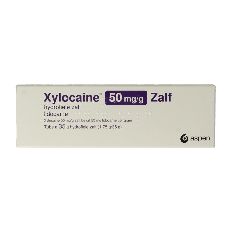 Xylocaine Hydrofiele zalf lidocaine 50mg/g 35 Gram