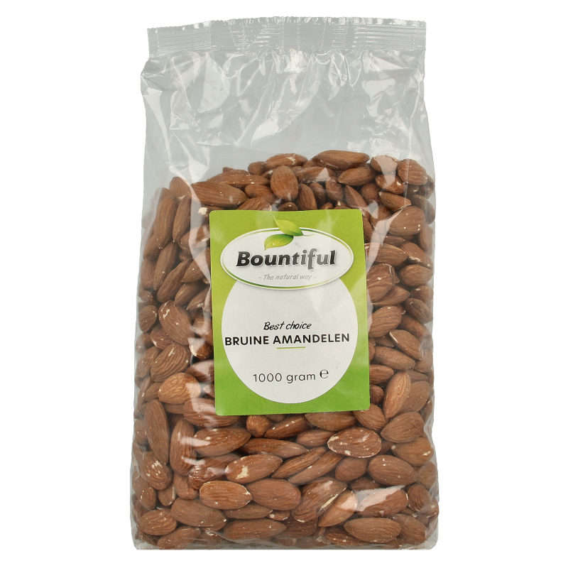 Bountiful Bruine amandelen 1000 Gram
