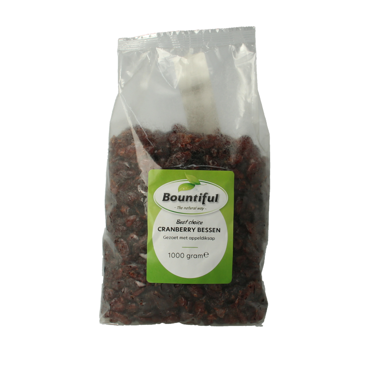 Bountiful Cranberries gezoet met appeldiksap 1 Kilogram