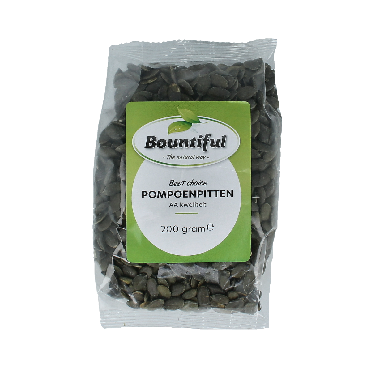 Bountiful Pompoenpitten klasse AA 200.00 Gram