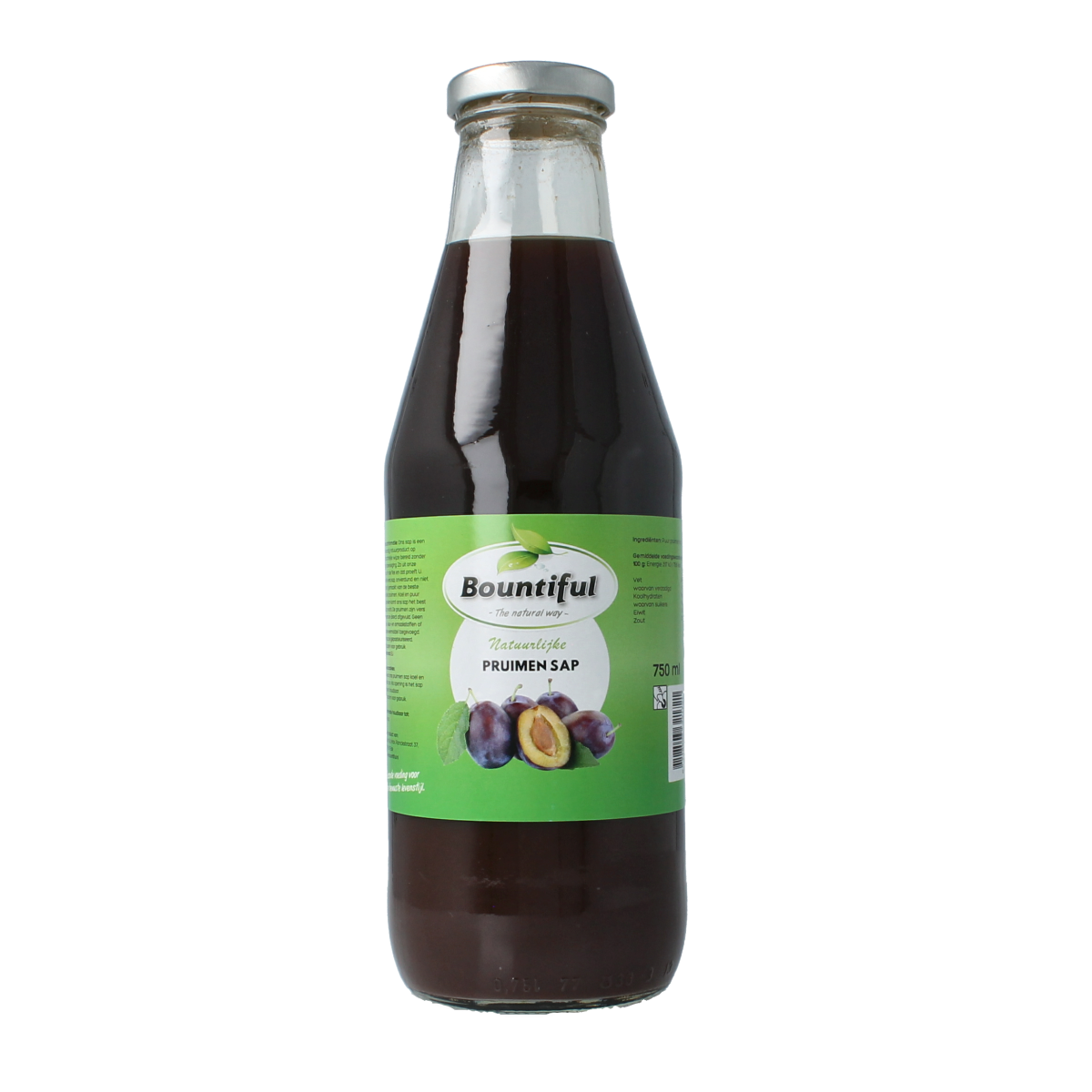 Bountiful Pruimensap  750.00 Milliliter