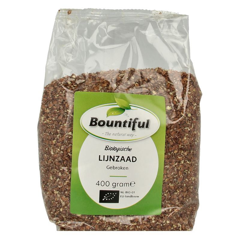 Bountiful Lijnzaad gebroken bio 400 Gram