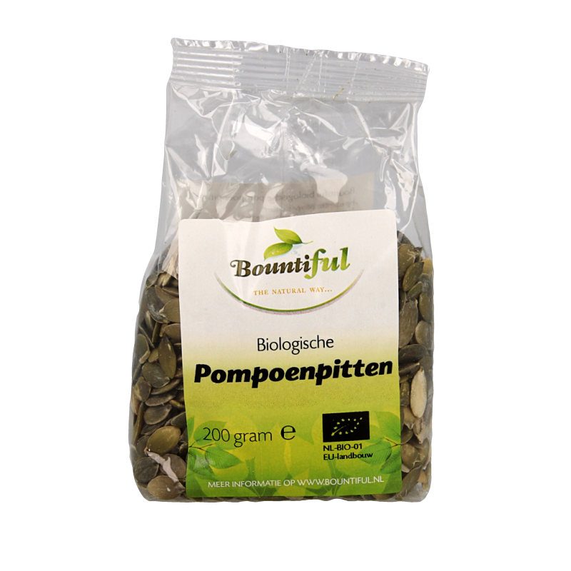 Bountiful Pompoenpitten bio 200 Gram