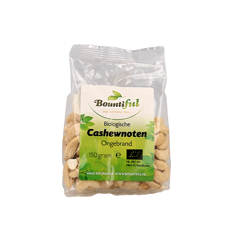 Bountiful Cashewnoten bio 150 Gram