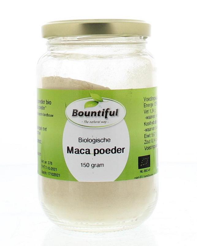 Bountiful Macapoeder bio 150.00 Gram