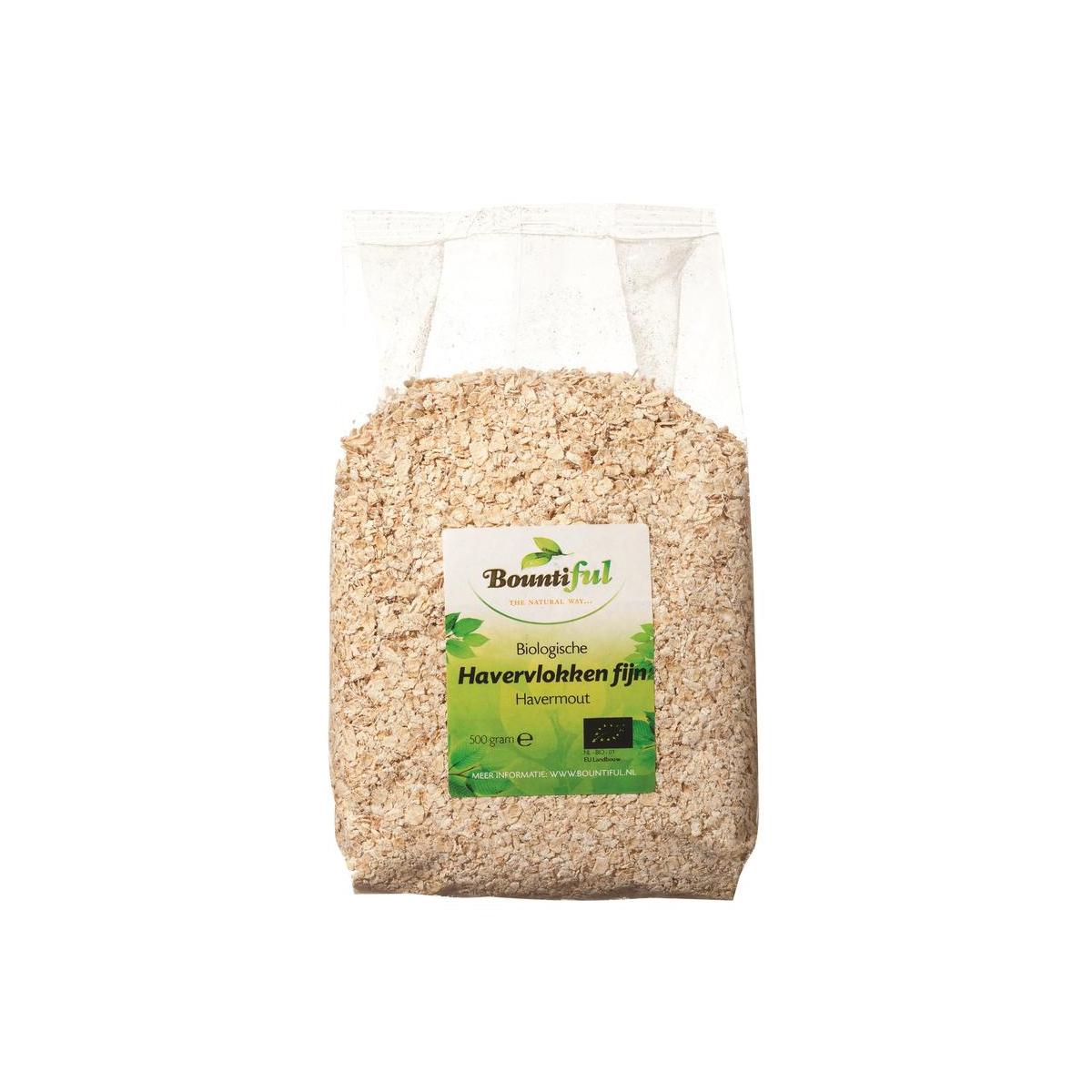Bountiful Havervlokken fijn bio 500.00 Gram