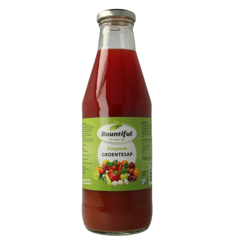 Bountiful Groentesap bio 750 Milliliter