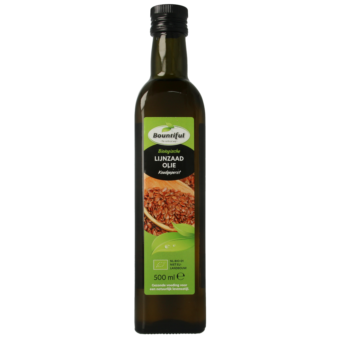 Bountiful Lijnzaadolie bio 500.00 Milliliter