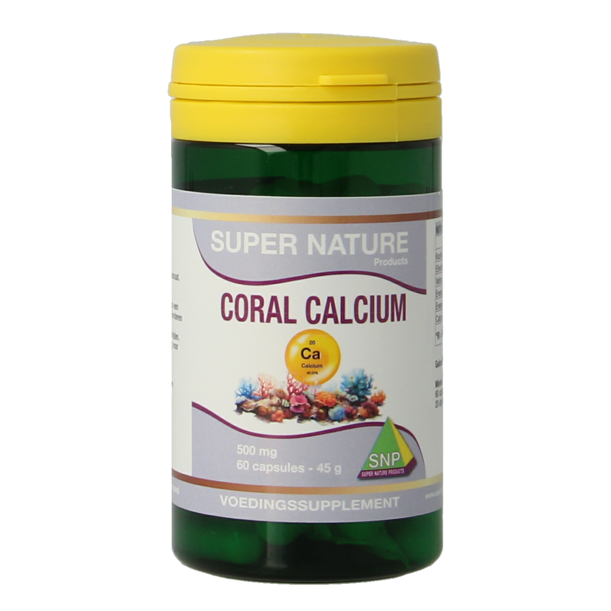 SNP Coral calcium 500mg 60.00 Capsules