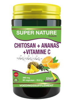 SNP Chitosan ananas vitamine C 360mg 60.00 Capsules
