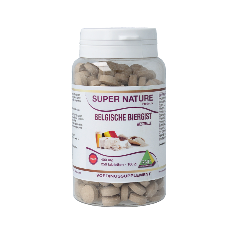 SNP Belgische biergist 400 mg puur 250 Tabletten