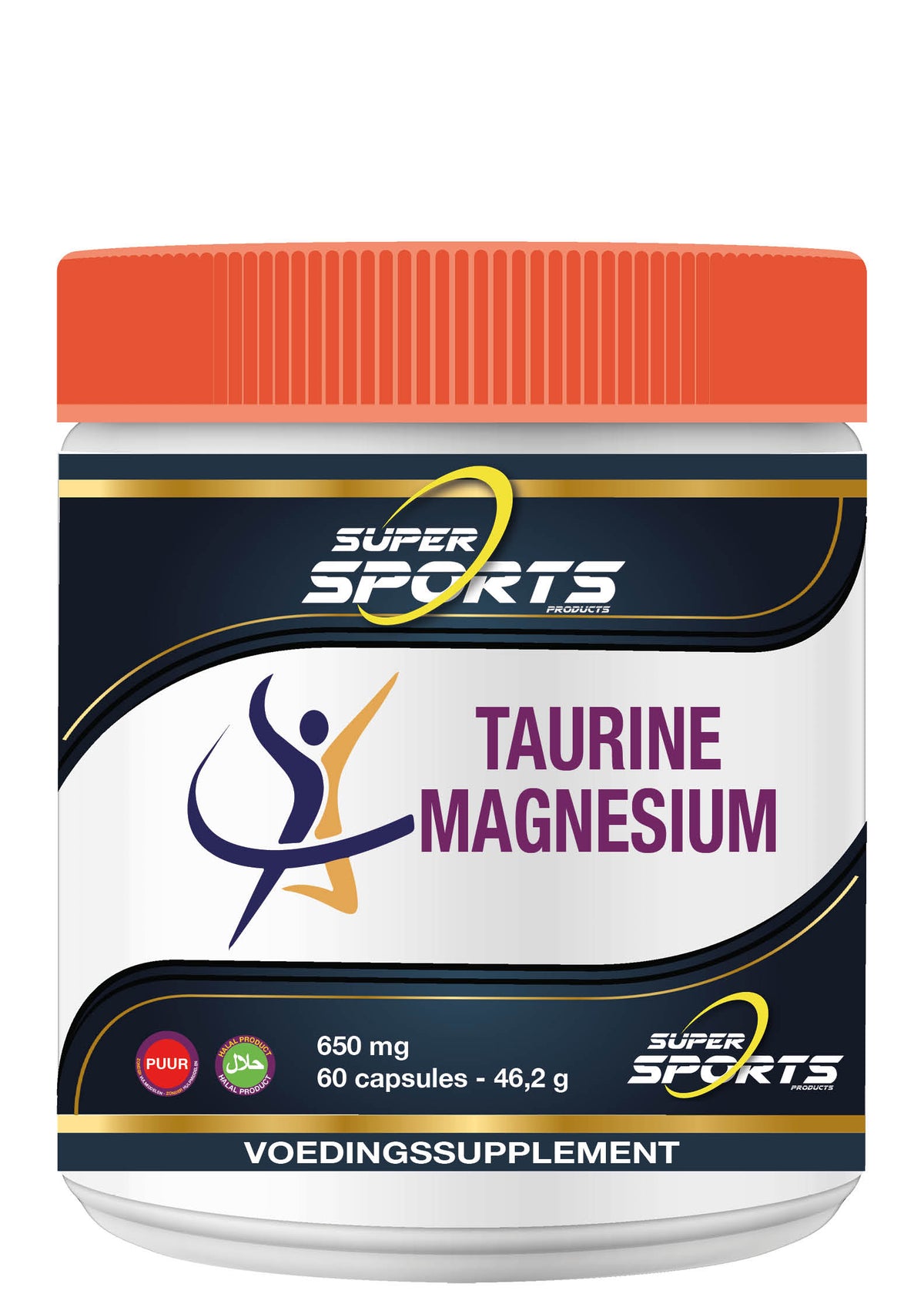 SNP Taurine 325mg magnesium 325mg puur 60.00 Capsules
