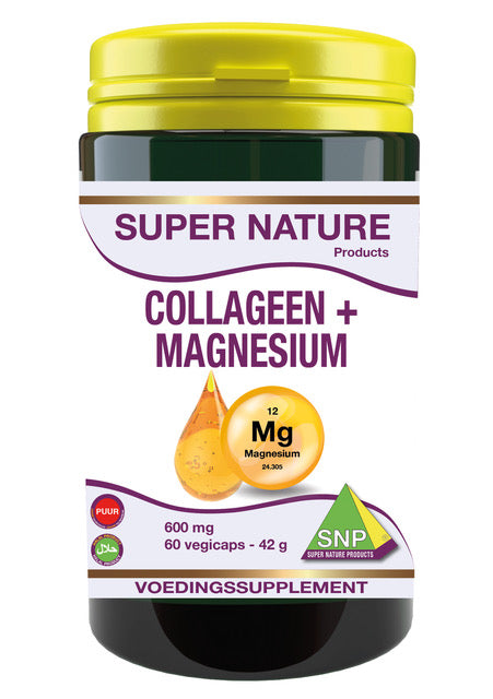 SNP Collageen magnesium 600mg puur 60 Capsules