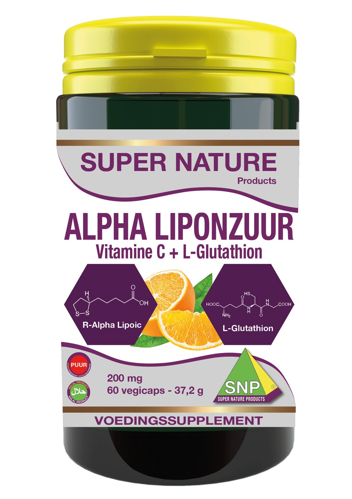 SNP Alpha liponzuur 200 mg puur 60.00 Capsules