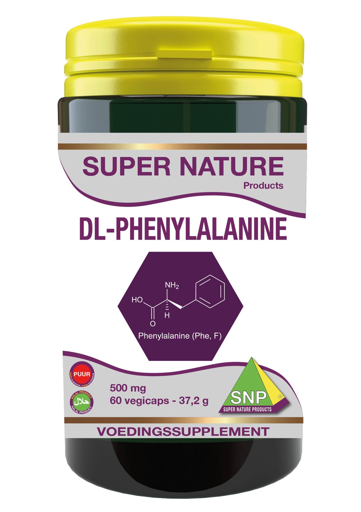 SNP DL-Phenylalanine 500mg puur 60.00 Capsules
