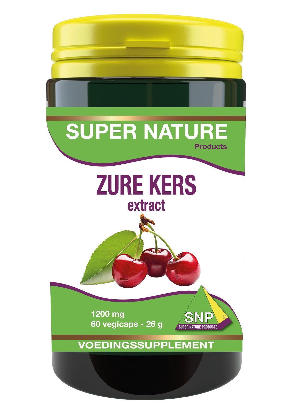 SNP Zure kers extract 1200mg 60.00 Vegetarische capsules