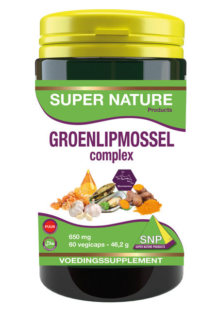 SNP Groenlipmossel complex puur 60 Capsules