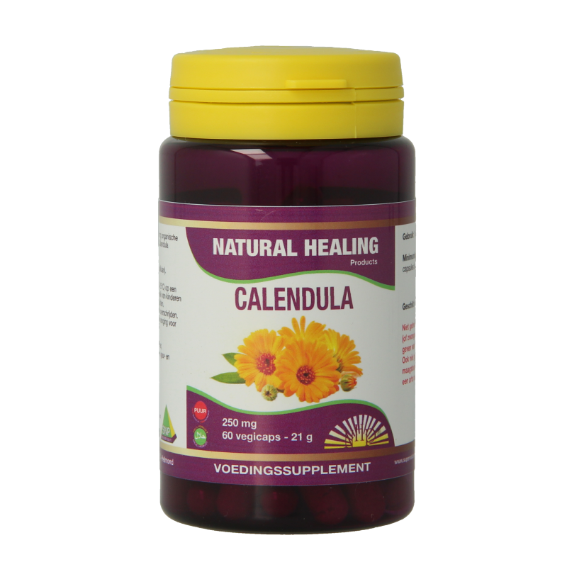 NHP Calendula 250mg puur 60 Vegetarische capsules