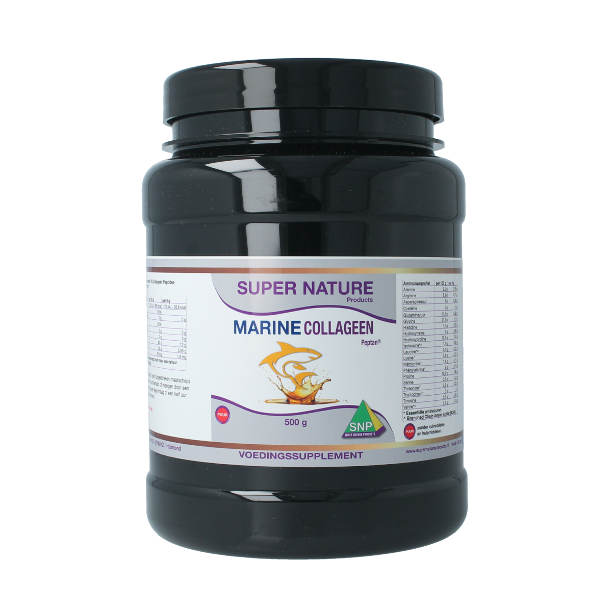SNP Marine collageen peptan puur 500.00 Gram