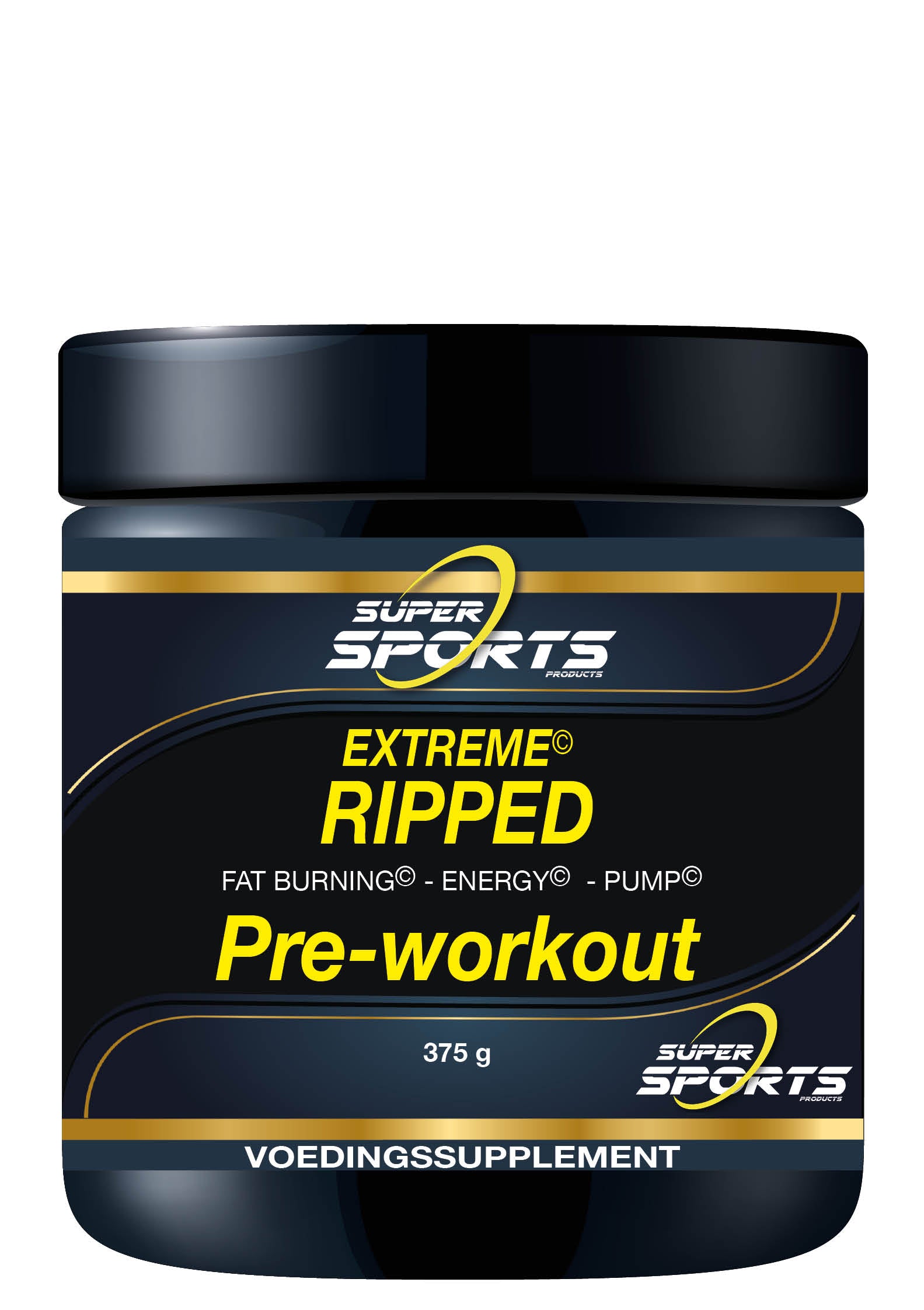 SNP Pre workout ripped orange extreme 375 Gram