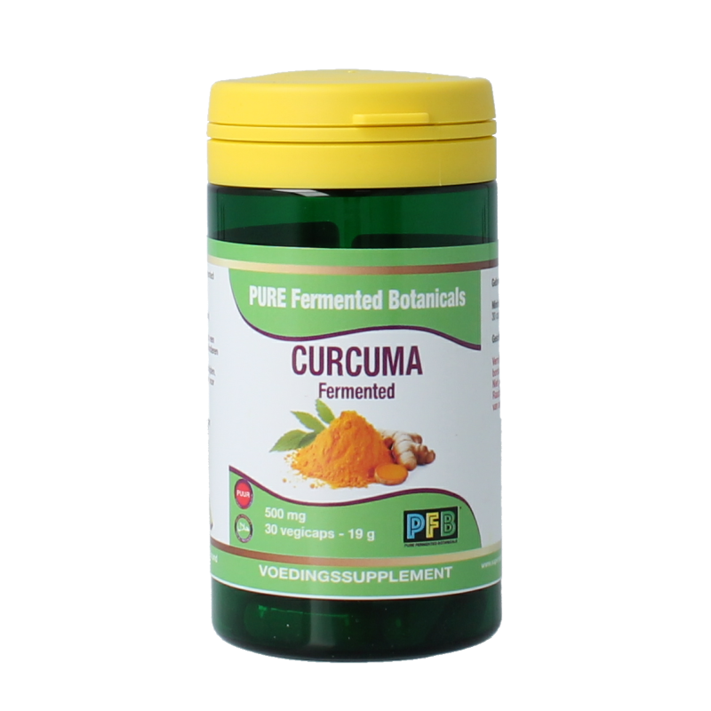 SNP Curcuma fermented puur 30 Vegetarische capsules