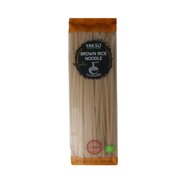 Yakso Rice noodle bruin bio 220.00 Gram