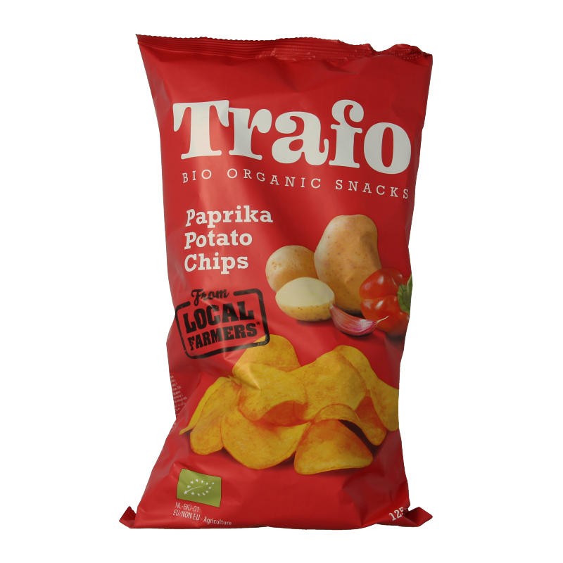 Trafo Chips paprika bio 125 Gram