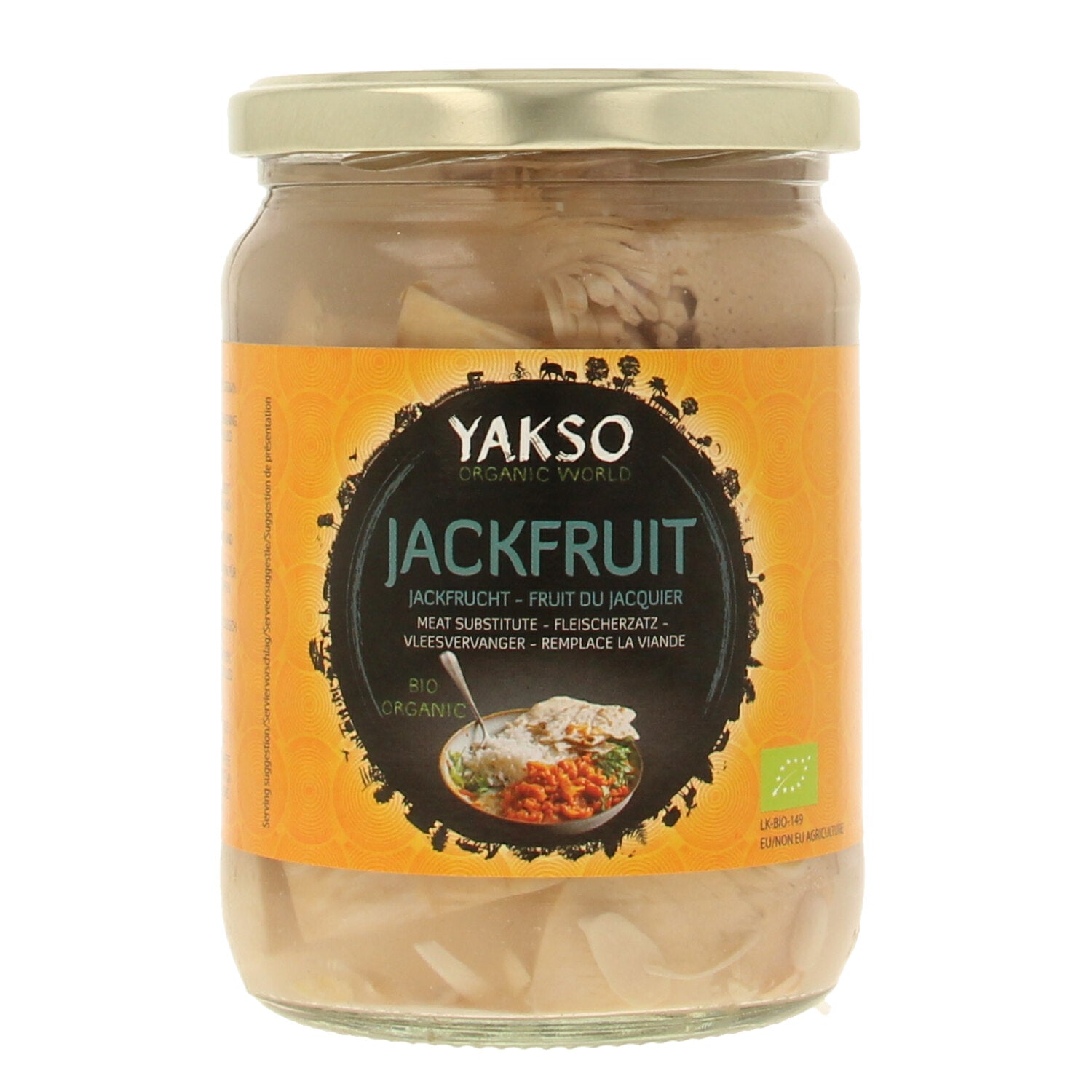 Yakso Jackfruit bio 500 Gram