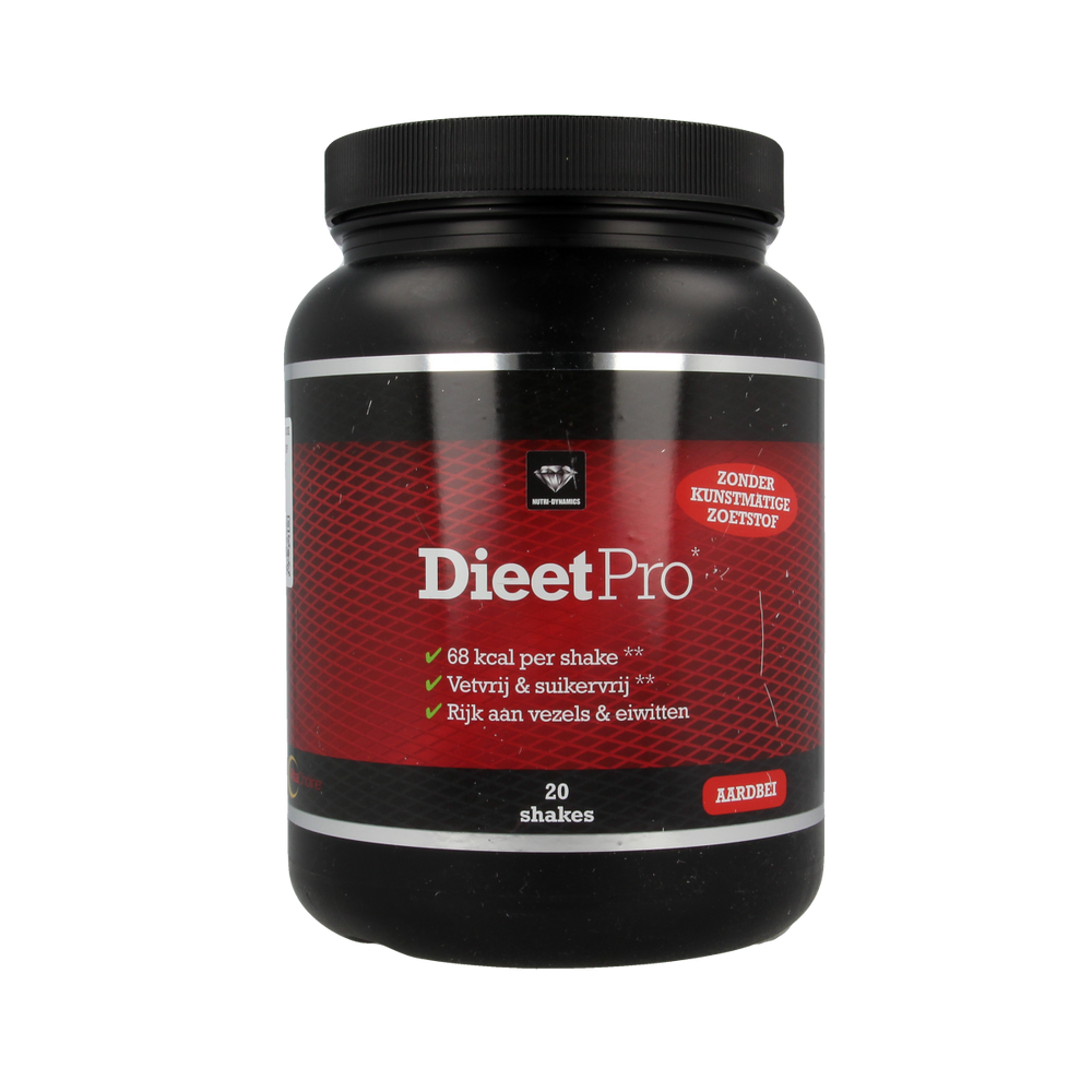 Dieet Pro Stevia aardbei 400.00 Gram