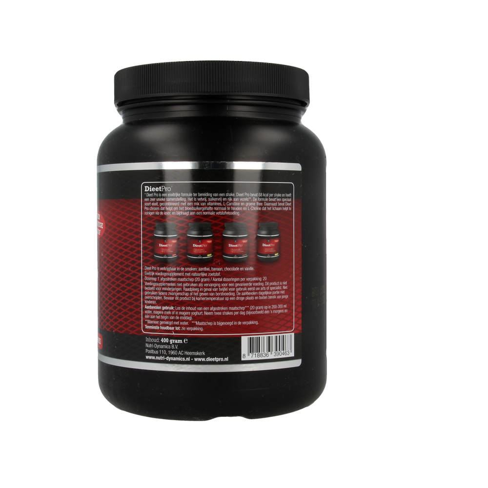 Dieet Pro Stevia aardbei 400.00 Gram