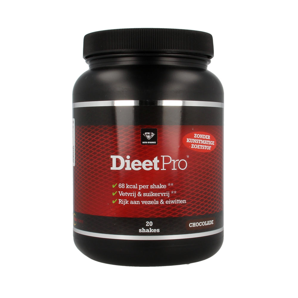 Dieet Pro Stevia chocolade 400.00 Gram