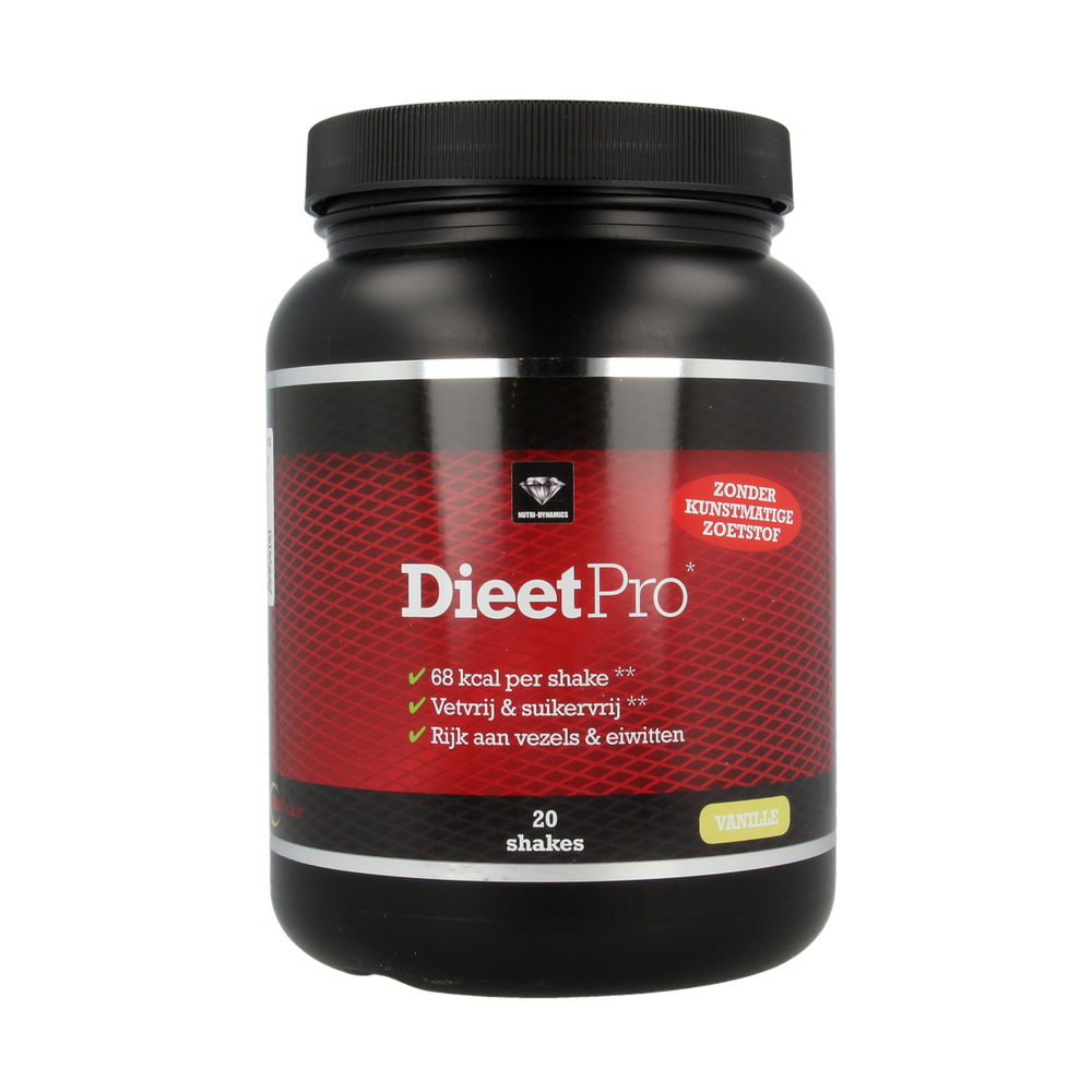 Dieet Pro Stevia vanille 400.00 Gram