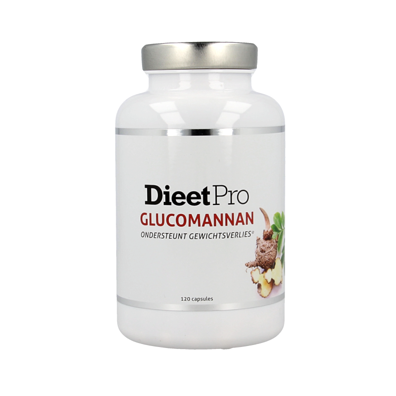 Dieet Pro Glucomannan 120 Capsules