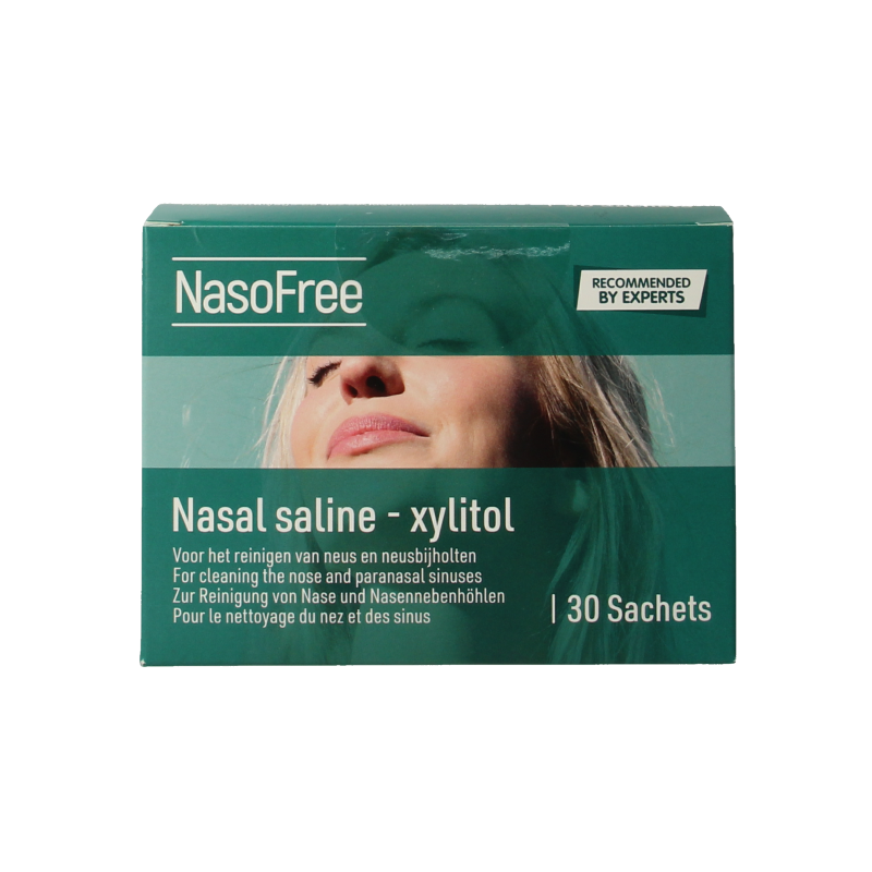 Dos Medical NasoFree nasaal spoelzout 6.5 g xylitol 30 Stuks