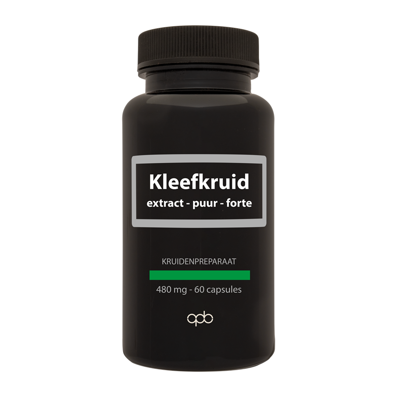 APB Holland Kleefkruid extract puur forte 480mg 60 Vegetarische capsules