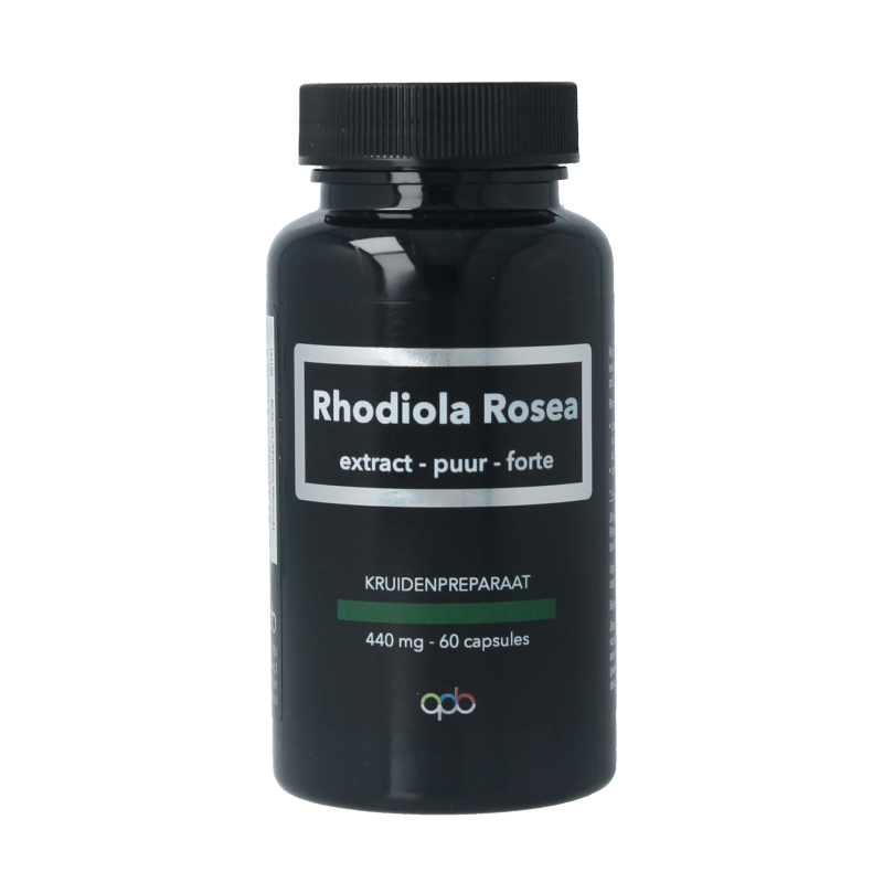 APB Holland Rhodiola rosea extract puur 60 Capsules