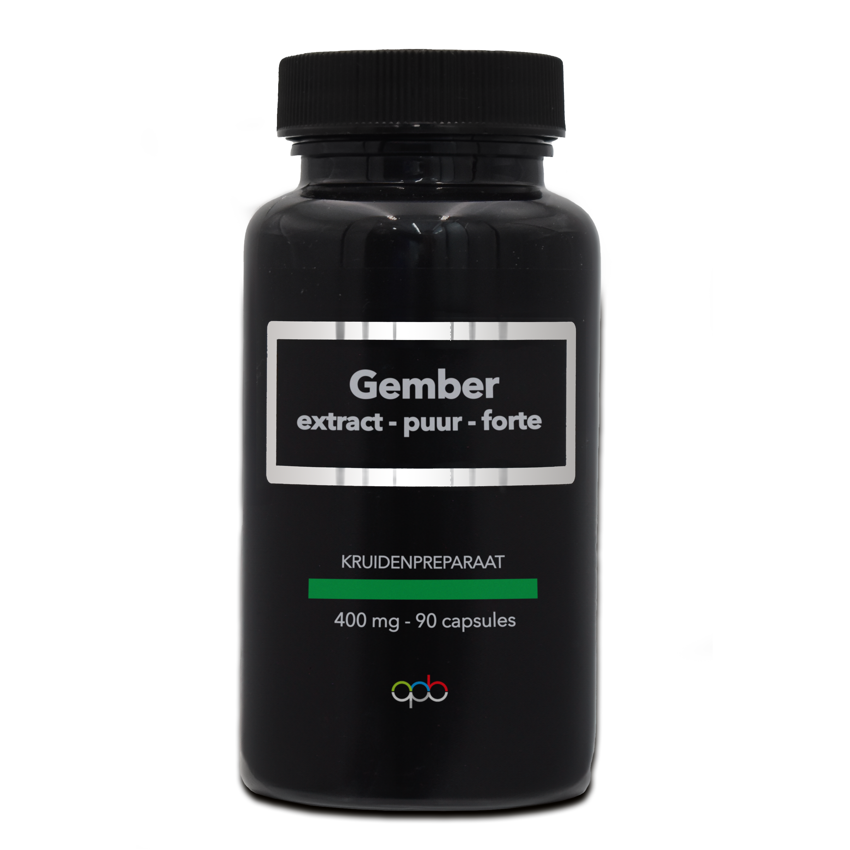 APB Holland Gember extract puur forte 400mg 90.00 Vegetarische capsules