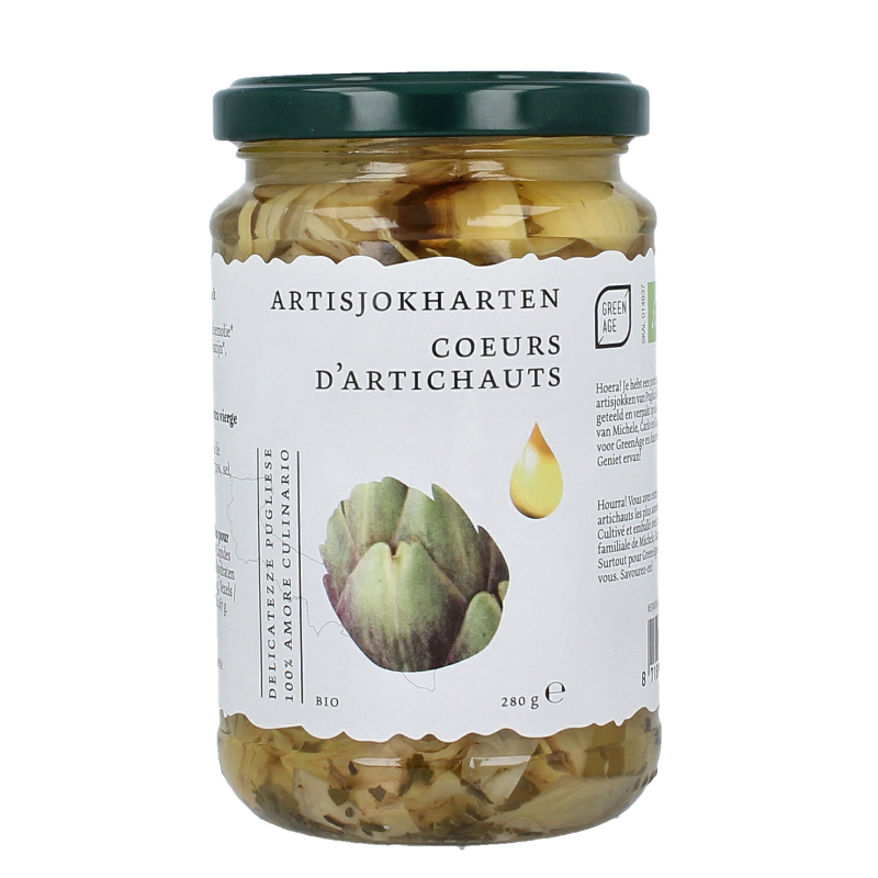 Greenage Artisjokharten bio 280 Gram