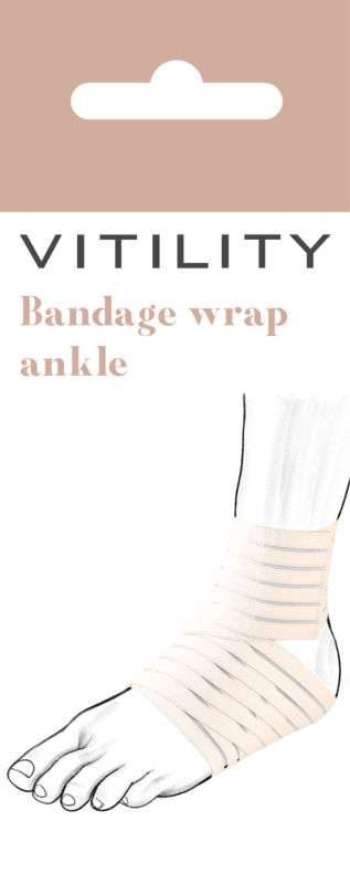 Vitility Bandage wrap enkel 1.00 Stuks